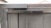 Доводчик со скользящим каналом DORMA TS-93 установлен на калитке